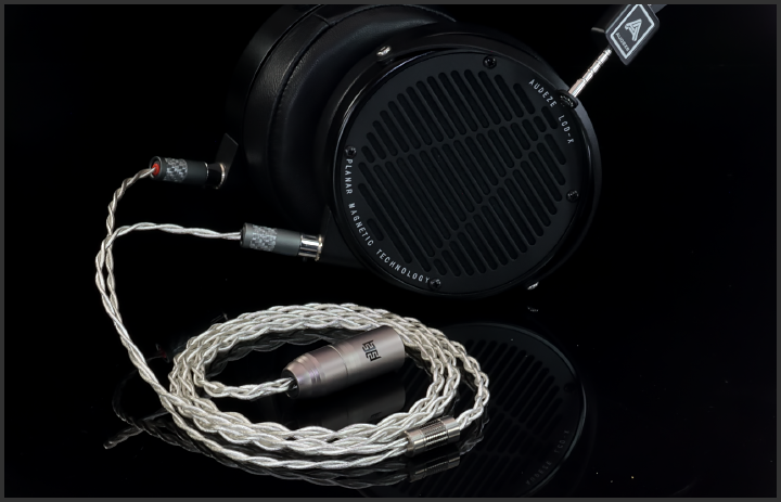 7FT AUDEZE LCD-2 LCD-3 LCD-4 LCD-X Silver Plated upgrade cable 1//4/" Made USA