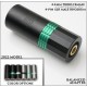 (2022, NEW) Hypershort adapter - 4.4mm TRRRS female - conversion to - Eidolic 4-pin XLR rhodium (direct soldered contacts)