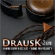 (new) - Drausk v2 (Lite) - 8-wire (equiv. 4 x 19awg) - Pure copper occ litz - custom flexible jacket - textile sleeves - premium headphone cable