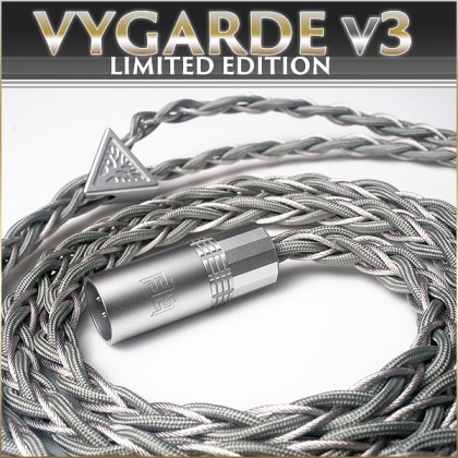 Vygarde 3 - Limited Edition - Fusion - 17.9awg per polarity - Silver occ litz + Copper occ litz - new r&d occ litz - premium headphone cable
