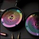 Eidolic x Modhouse (collab) - Tungsten - custom TA-C - DLC (Diamond Like Coating) - Rainbow - Premium metal grills w/titanium screws