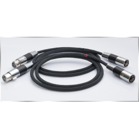 Silvergarde S5 flagship - RCA / XLR Interconnect (pair) - 100% Pure Silver OCC Litz (equiv 18.9awg per polarity, new stranding design, maximum shielding, custom sleeves)
